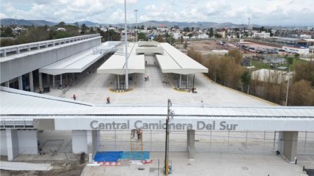 Así luce la Central Camionera del Sur a días de su inauguración