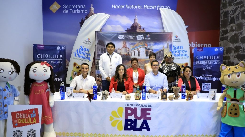 Anuncia Gobierno Estatal “Cholula Pueblo Mágico Fest”